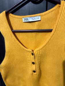 Zara Ribbed Tank Top
