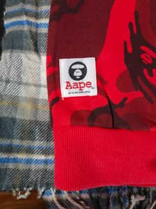 Aape now Camo Print Sweatshirt