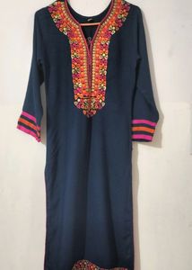 Kurta With Front Back Design