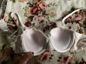 34A Korean Padded Lace Bra – Elegant Nude