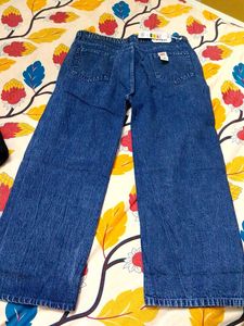 Zara Baggy Denim Jeans (Women&#39;s)