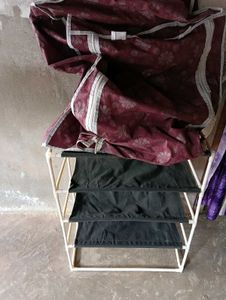 Shoe Rack With Cover