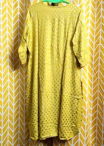 Fusion Yellow Printed Top