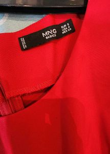 Love Affair Mango Red Party Dress
