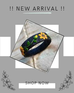 Gorgeous Sunflower Bangles