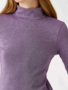Trendy Glitter Style Sweater – Purple 💜