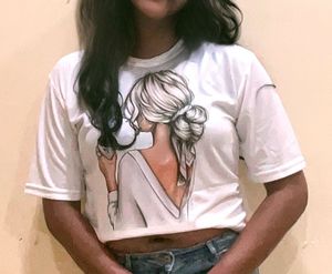White Girly T- Shirt 🤍