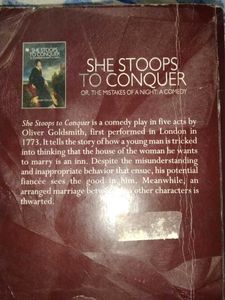 She Stoops to Conquer