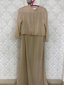 Hand Work Embroidery Straight Gown