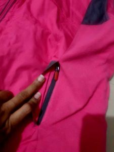 Pink Sleeveless Jacket