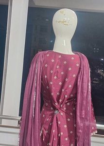 Maroon three piece suit