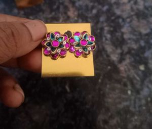 Floral Stud Earrings