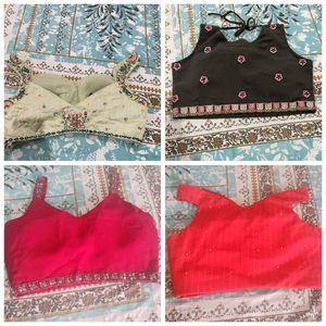 🔥❤️ Combo Of 4 Lahenga ❤️🔥