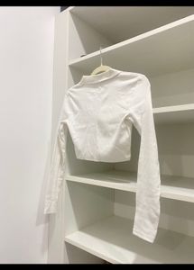 Zara Ribbed Crop Top