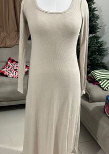 Ribbed Bodycon Dress from MANGO