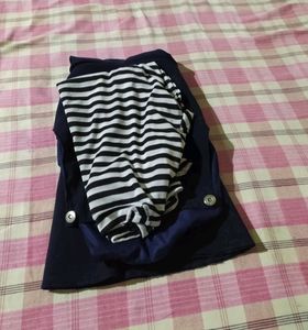 Women Black Dungree