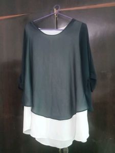 Navy Blue 💙 Oversized Tunic Top