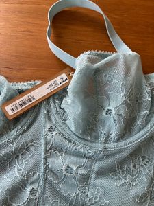 Skims Ultra Fine Corset Lace – Denim color