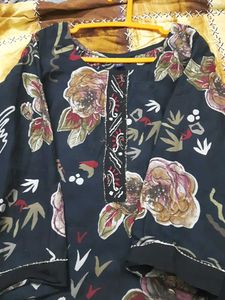Floral Print Tunic Top