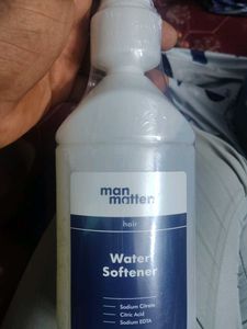 Man Matter Hair Water Softener