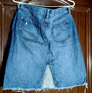 Denim Mini Skirt
