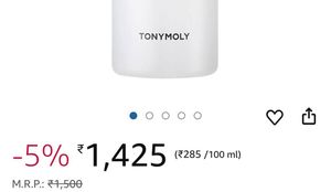 Tonymoly Toner Korean