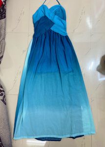Blue Ombre Long Dress🦋💞