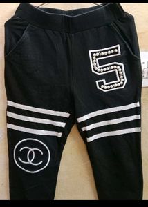 CHANEL CC Logo Unisex Stylish Jogger