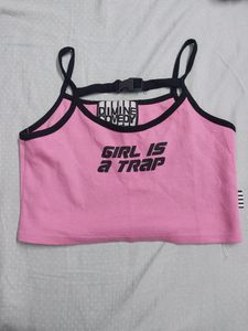 Black Pink Korean Top