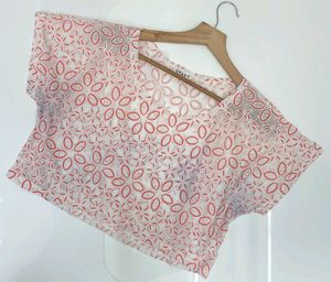Floral Print Crop Top
