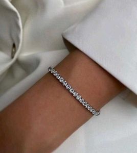 Cubic zirconia Tennis Bracelet Anti tarnish