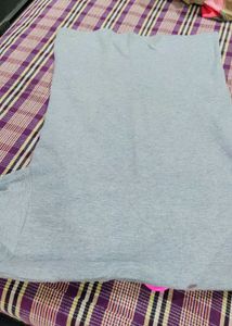 Grey V-Neck T-Shirt