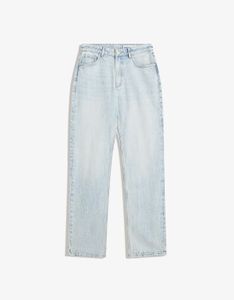 Bershka Original Light Wash Straight fit Jeans