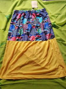 Animal Print Maxi Skirt