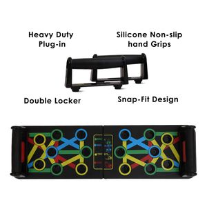 9-in-1 Foldable Push Up Board For Exercise
