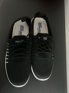 Stylish Black Woven Sneakers 👟