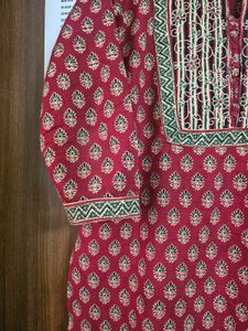 3 PC Cotton Kurta Set