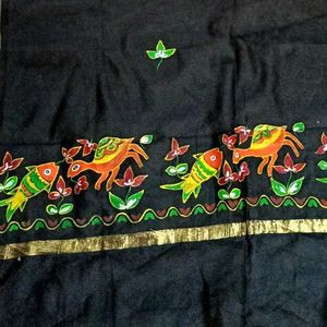 Hand Printing Dupatta