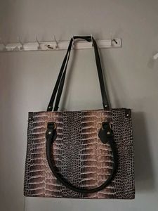 Animal Print Stylish Handbag
