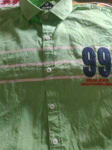Green Casual Shirt