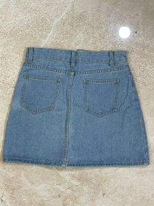Denim Mini Skirt