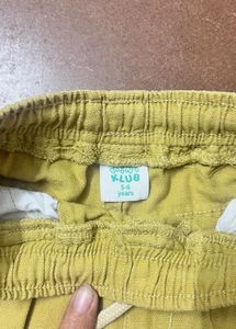 Kids Tan Utility Pants