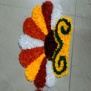 Flower Rangoli Mat