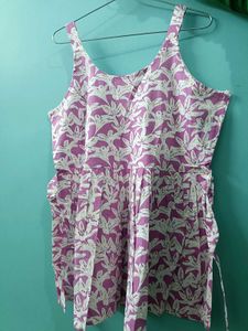 Floral Print short kurti