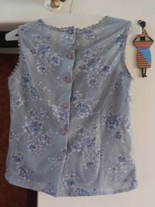 Floral Sleeveless Top