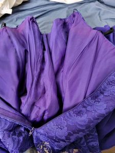 Purple Lace Dress
