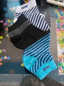 Puma Striped Socks (Fayda Deal)