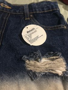 Brand New Denim Shorts With Tag