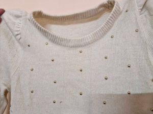 Cute Beaded Sweater