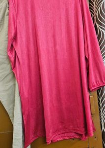 Pink Casual Top + Free Pant